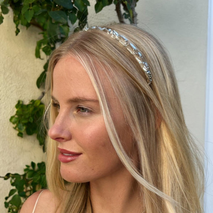 The Parisienne Crystal Silver Crown