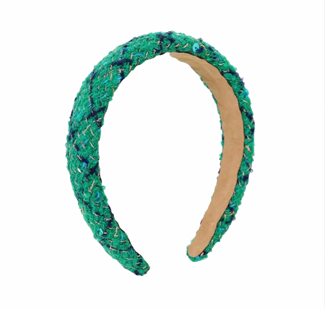 WS - Plaid Padded Alice - Green/Black
