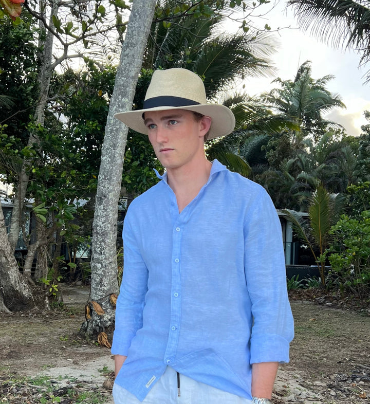 Panama Foldable Hat Unisex Large Natural