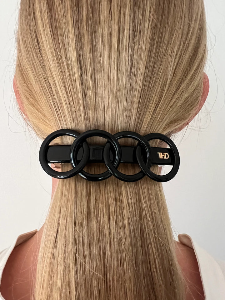 WS The Rings Barette - Black