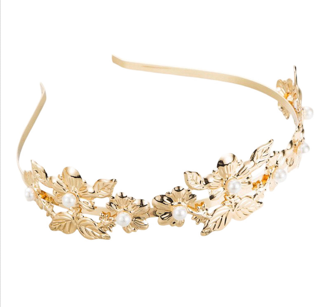WS Chelsea Pearl Headband Bling