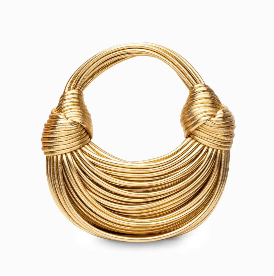 Amara Hand Bag - Gold