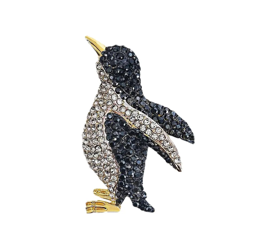 WS Penguin Brooch
