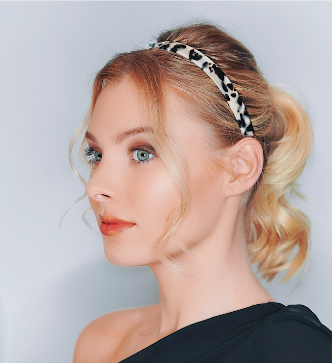 Acetate Headband - Light Turtle