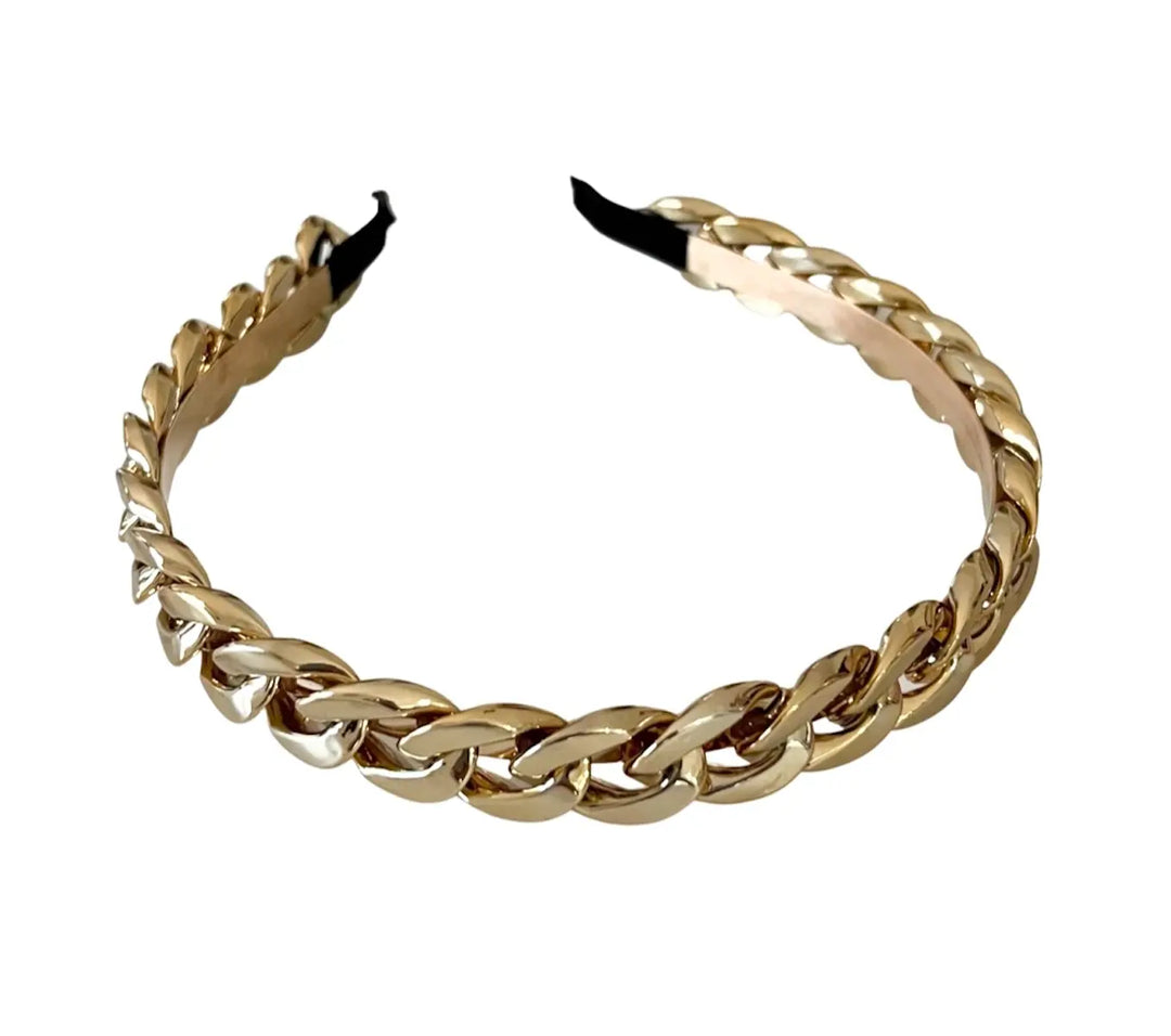 Headband - Gold Chain