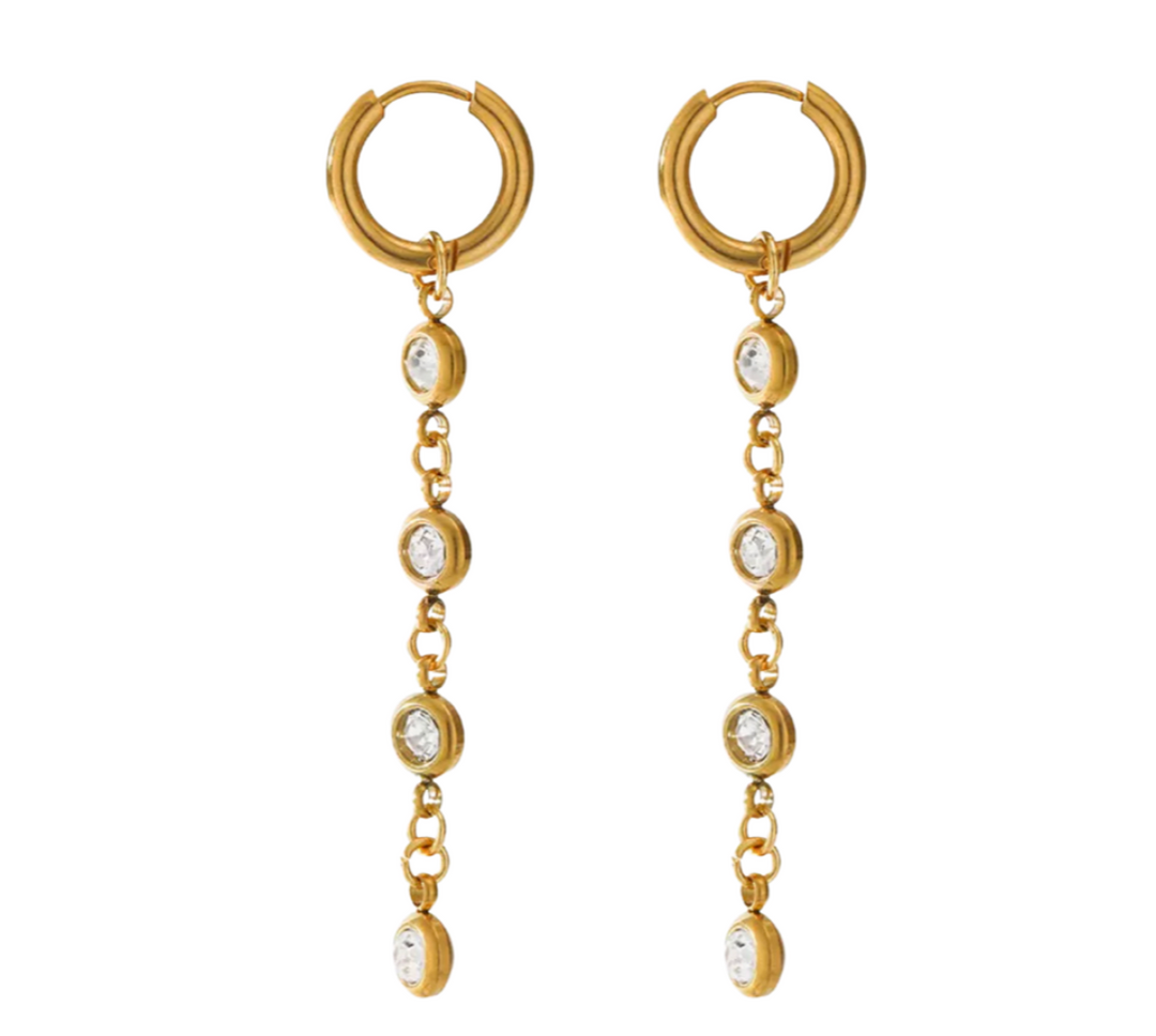 WS Josephine Crystal Earrings