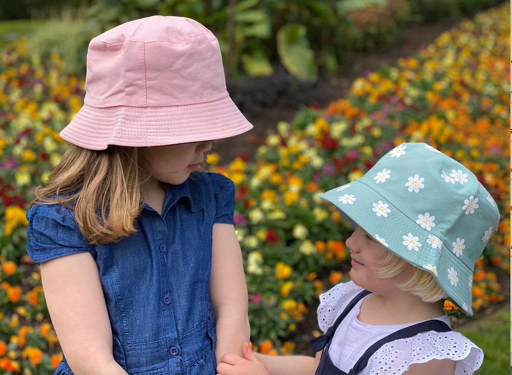 Bucket Hat- Children Pink 2-4yrs