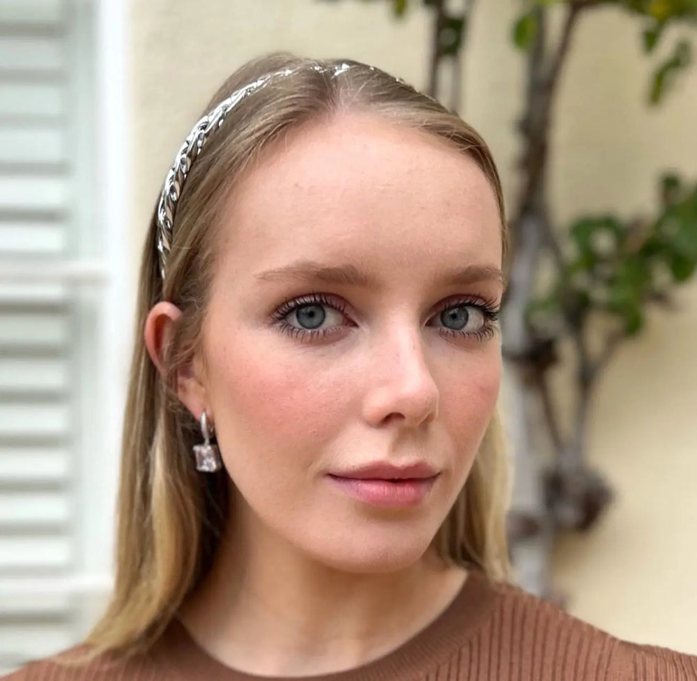 Headband - Silver Chain