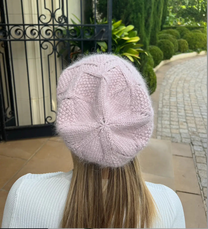 WS Slouch Beanie - Pink Sparkle