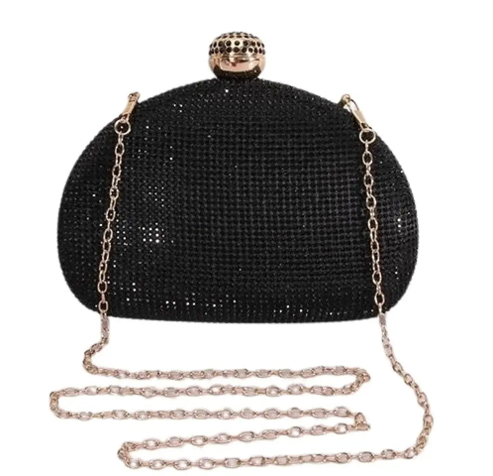 WS Perfume Clutch Bag - Black - Hero