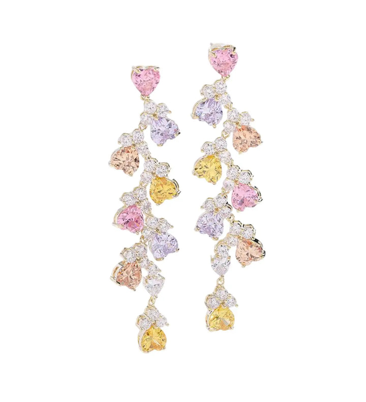 Andromena Pastel Crystal Earrings