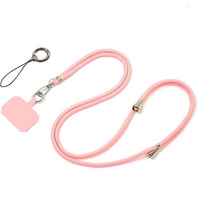 WS Standard Rope Crossbody Phone Strap - pink