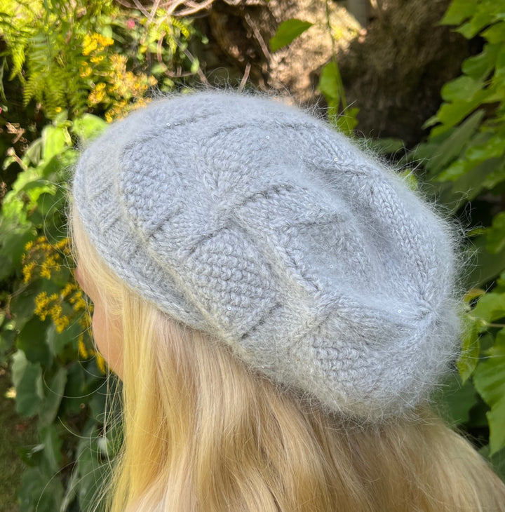 Slouch Beanie - Grey Sparkle