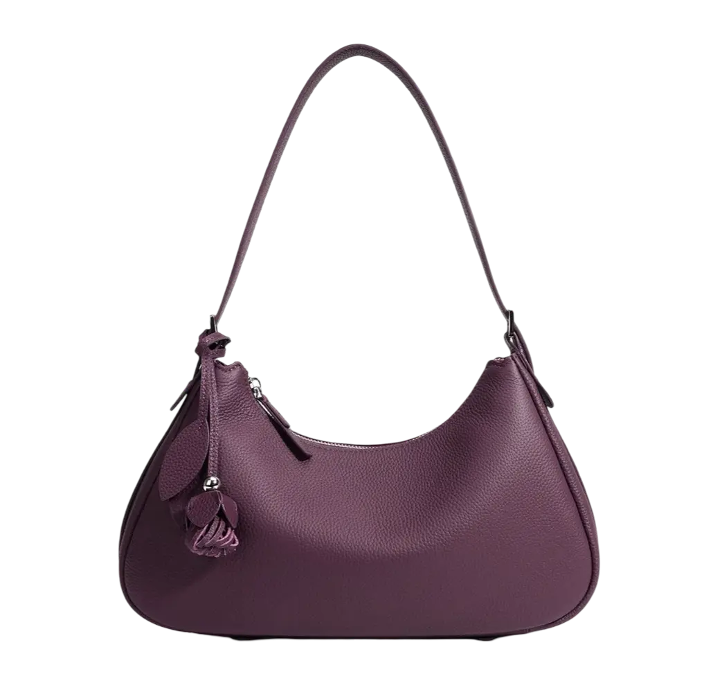 WS Toujours Cowhide bag in Plum