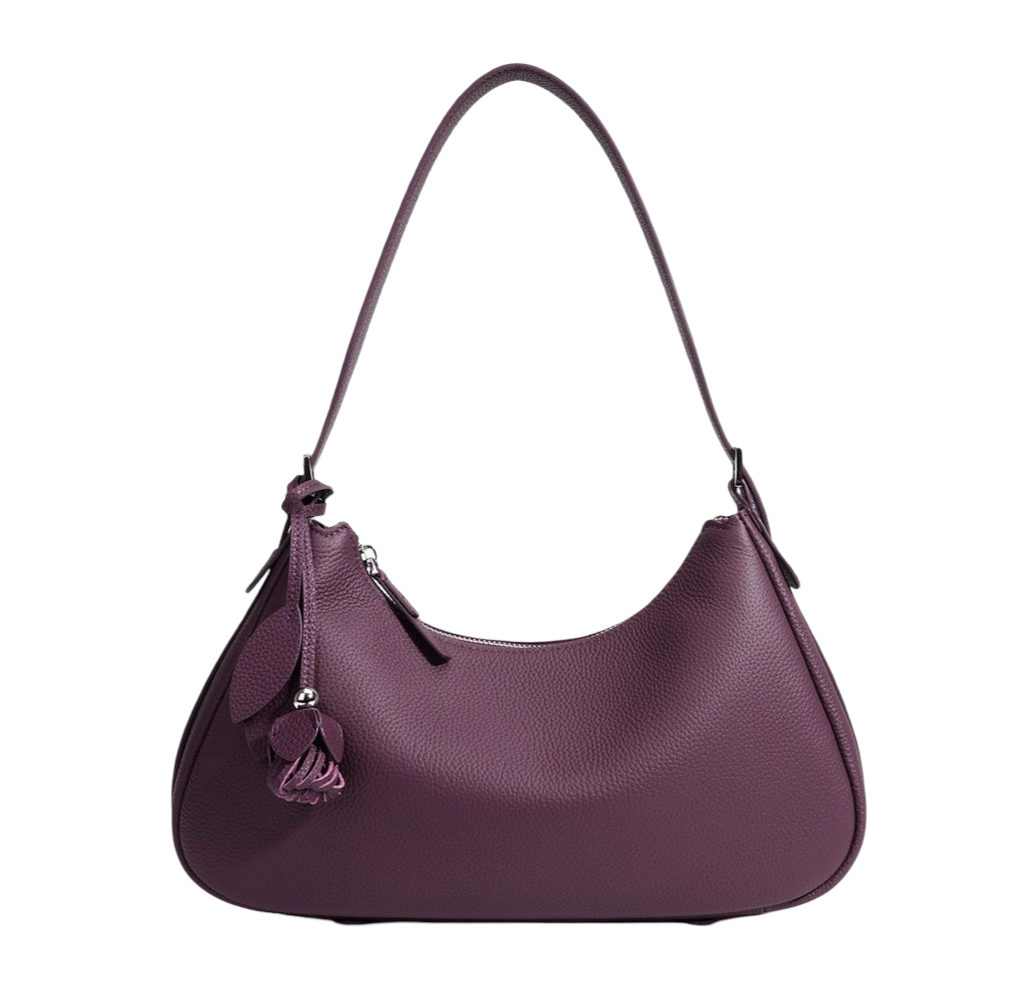 WS Toujours Cowhide bag in Plum
