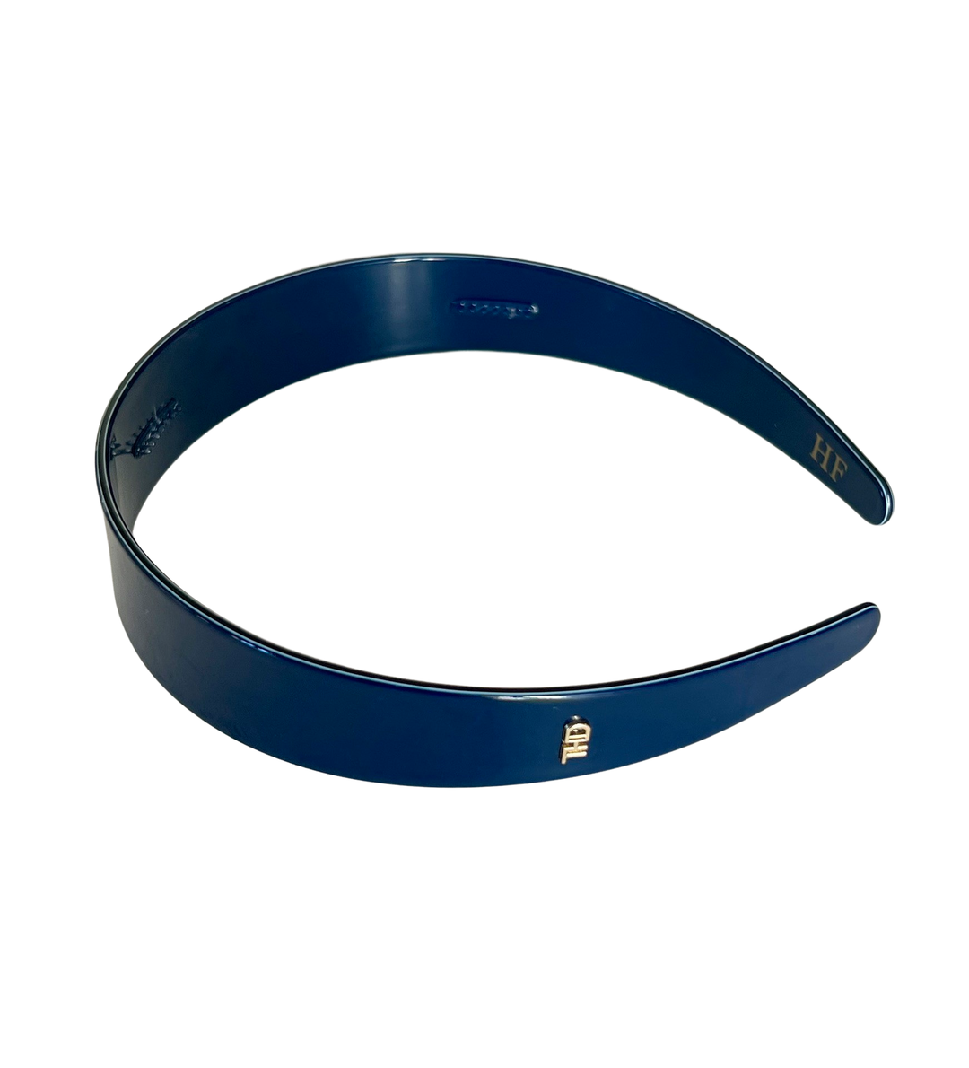 Acetate Headband -2.5cm Wide -Deep Navy