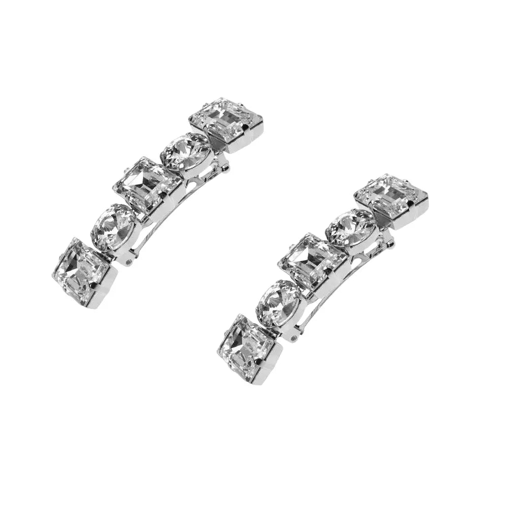 WS The Parisiene Barette  - Transparent crystals