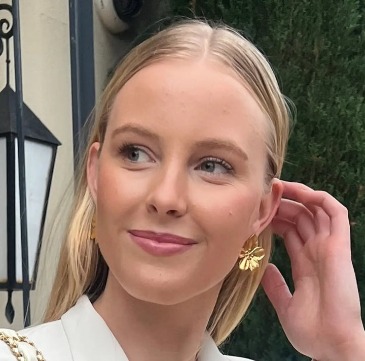 WS Hibiscus Earrings