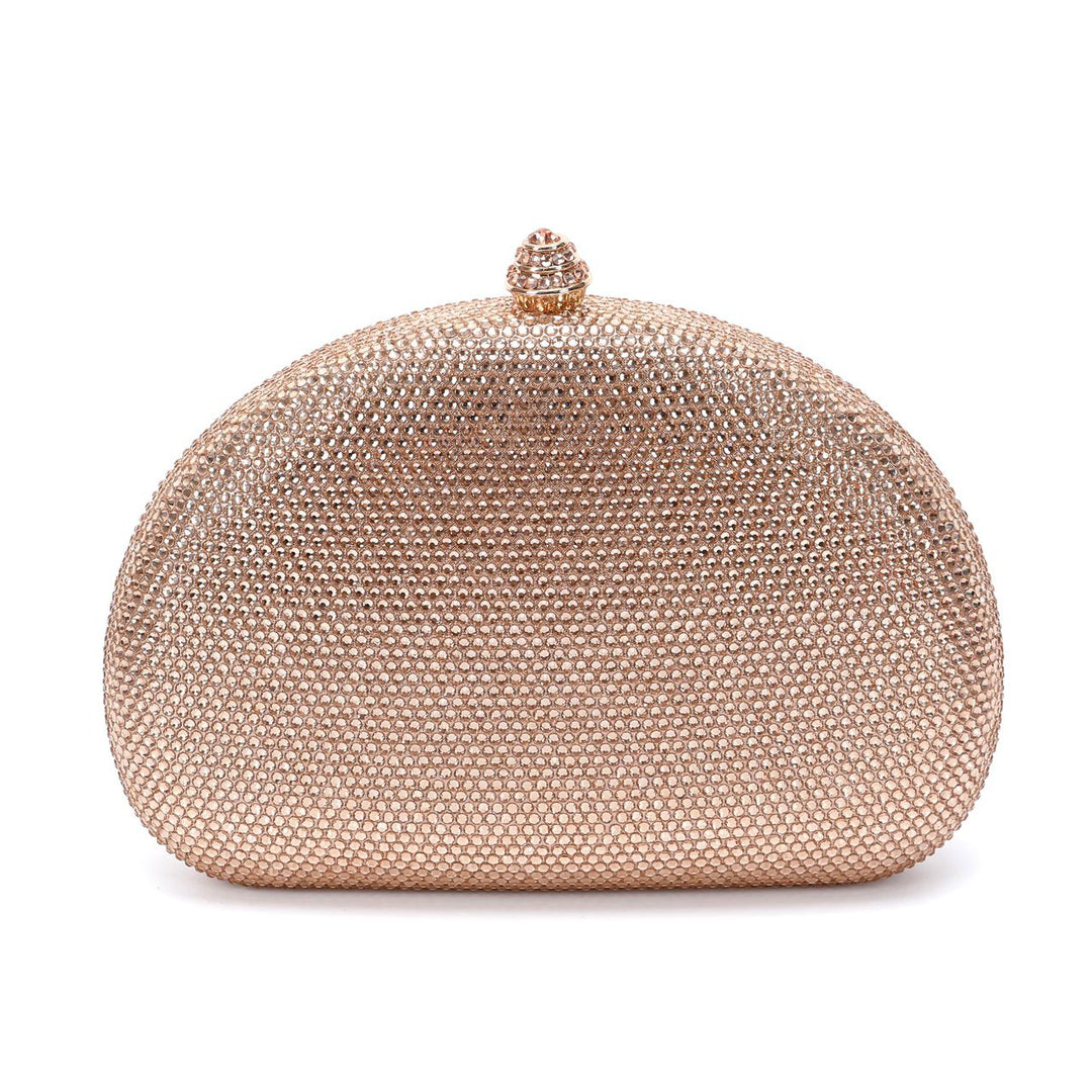 WS Katrina Premium Clutch - Rose Gold