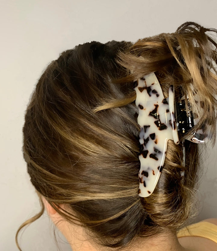 WS Premium extra large hair claw in light turtle 787099898137