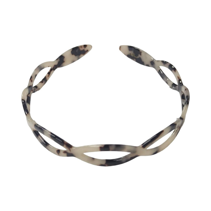 Acetate Ellipse Headband - Light Turtle HairFlairAus by THD