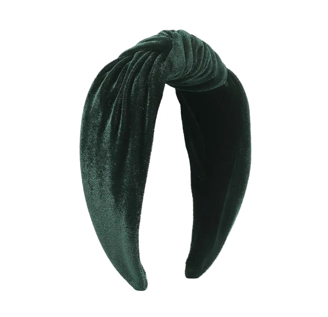 WS HB - Velvet knotted Green