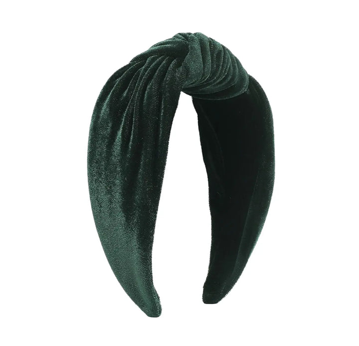 WS HB - Velvet knotted Green