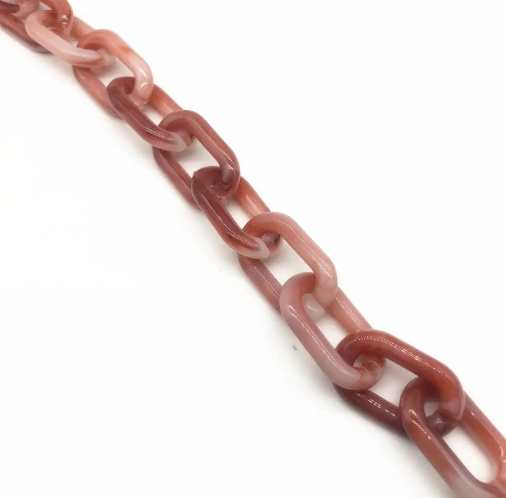 Glasses / Sunglasses Chain Oversized Magenta