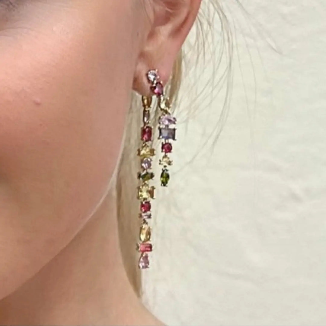 Opera Earrings - Red