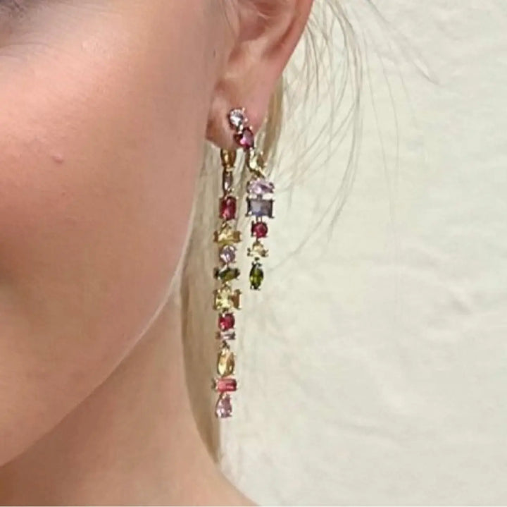 Opera Earrings - Red