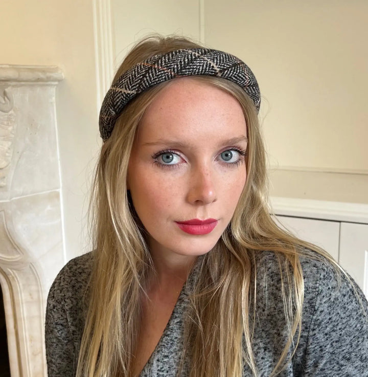 HB - Plaid Padded BB in Black