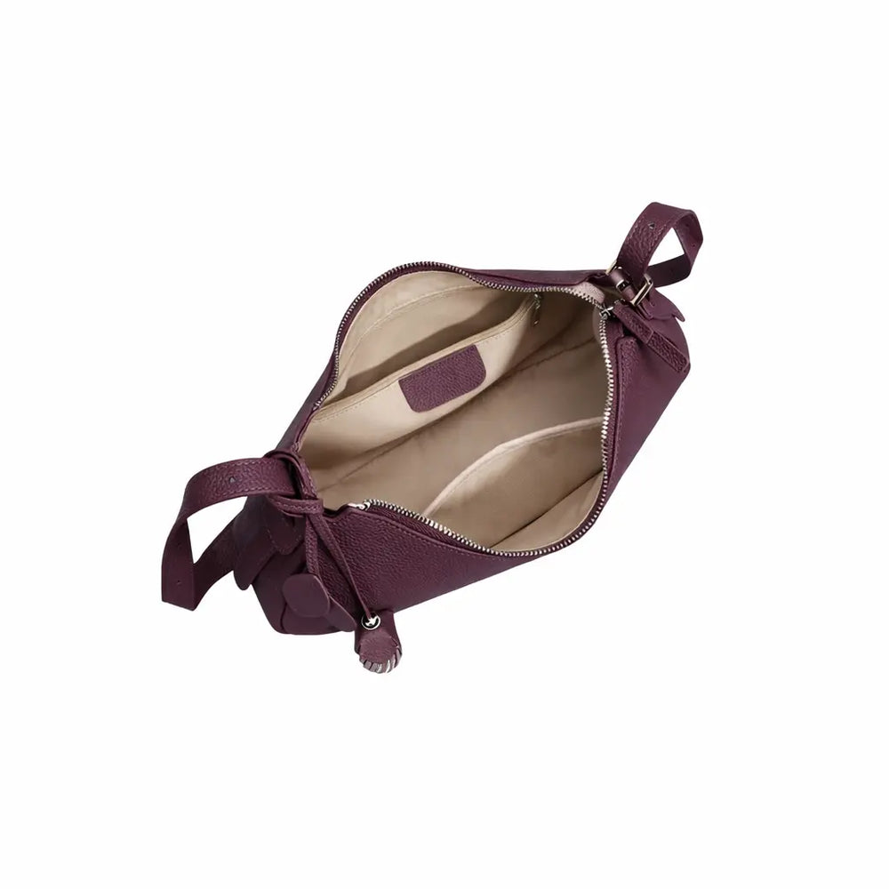 WS Toujours Cowhide bag in Plum
