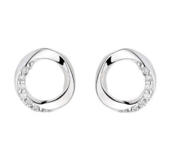 Soleil Sterling silver and zirconia Bracelet