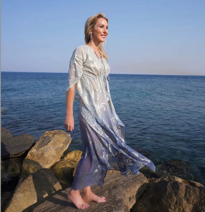 Athena - Ombred lurex dress & shift