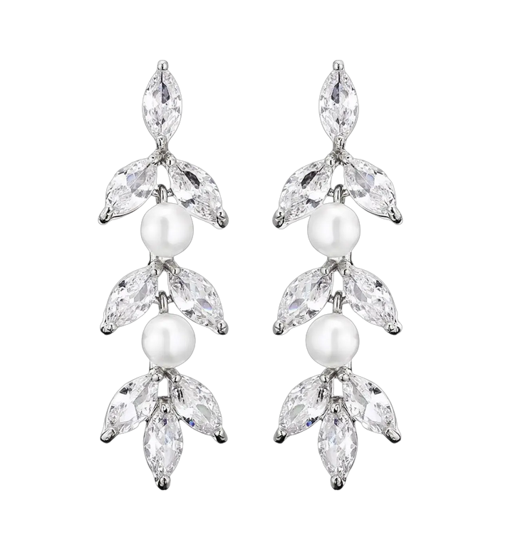 Fern Crystal Necklace