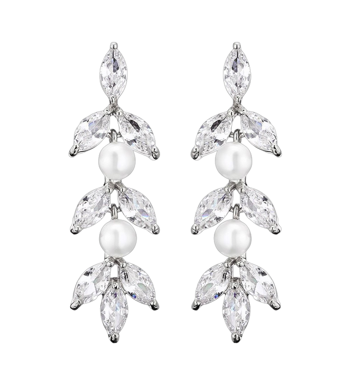 Fern Crystal Necklace