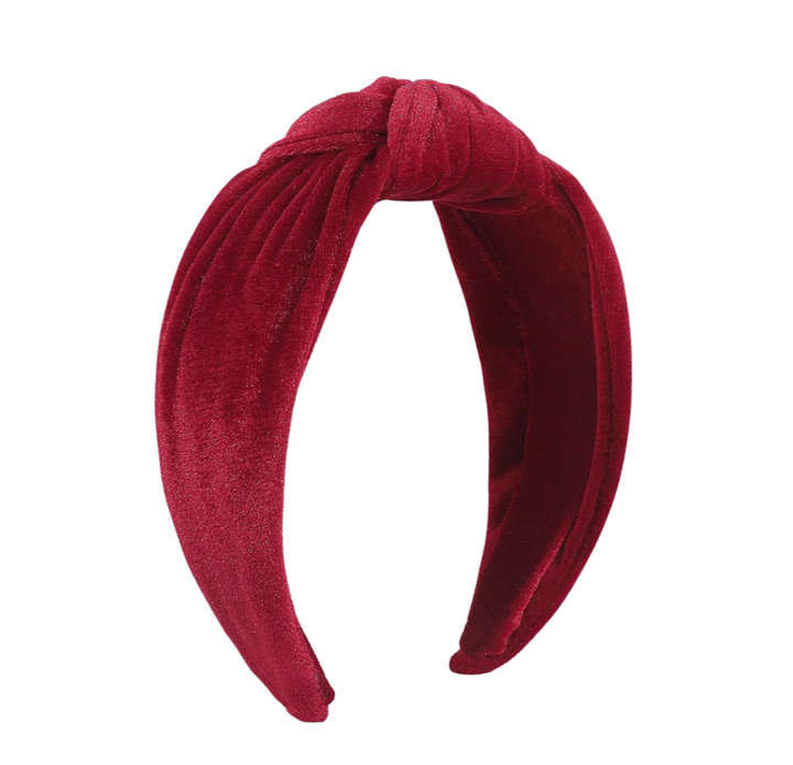 HB - Velvet knotted in Wine