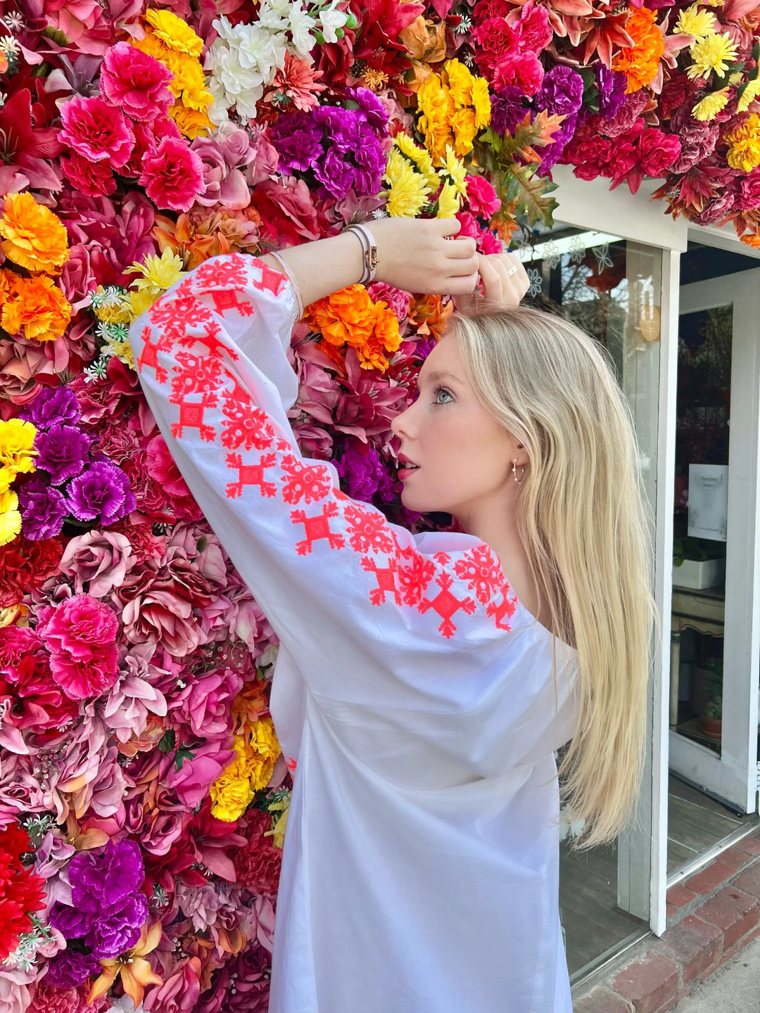 'Ikaria'  Shirt in Neon Pink