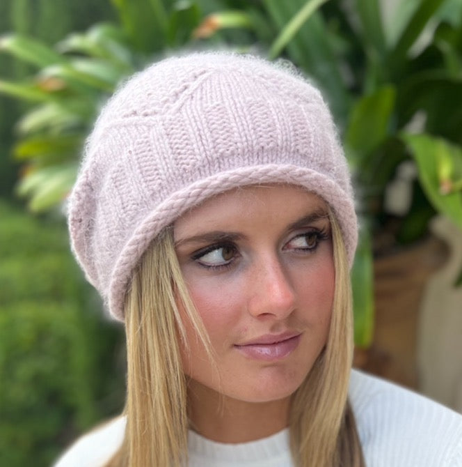 Slouch Beanie - Pink Sparkle