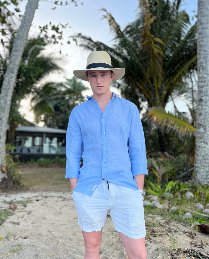 Panama Foldable Hat Unisex Large Natural