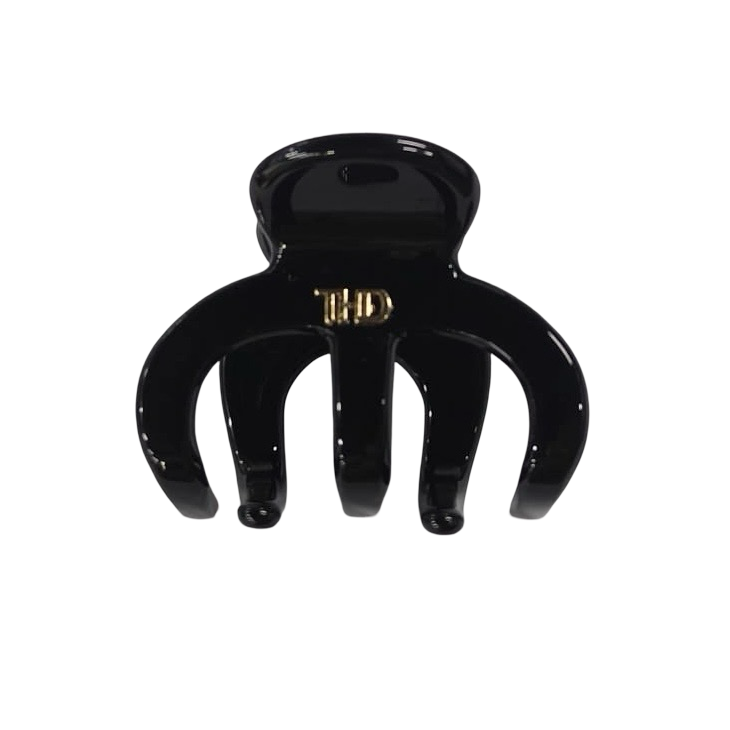 WS Medium Octopus Hair Claw - Black