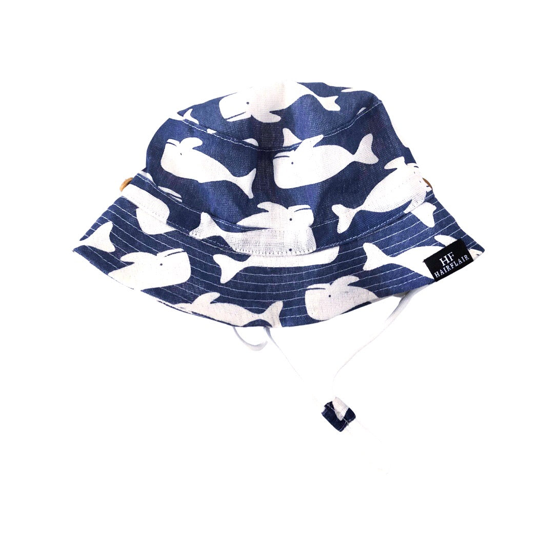 Hats - Kids Navy Whale 5-8yrs
