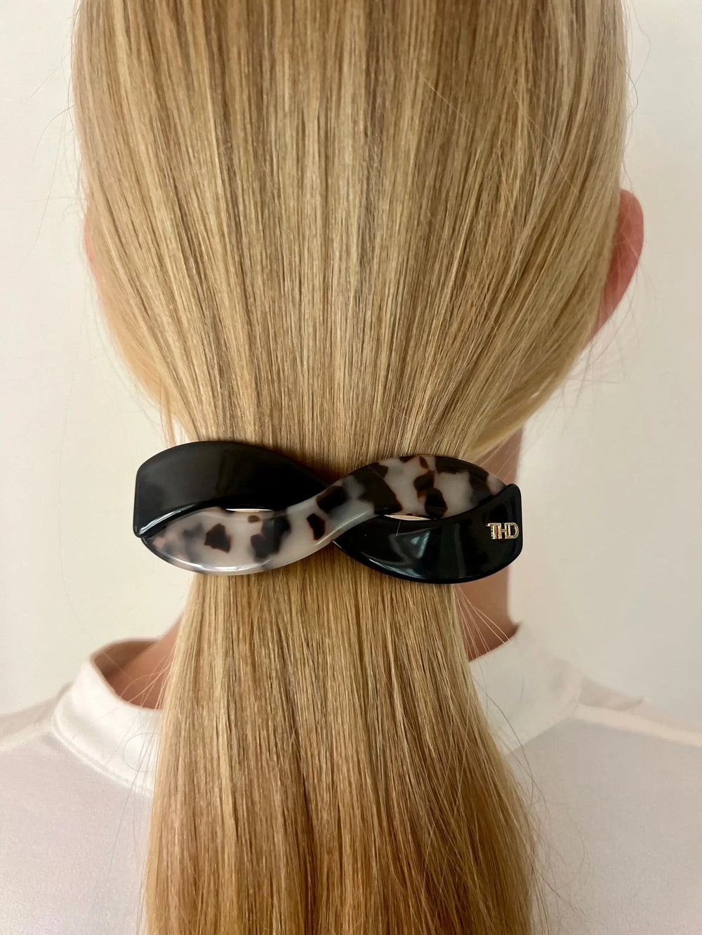 WS The Harmony Barette - Light Turtle & black