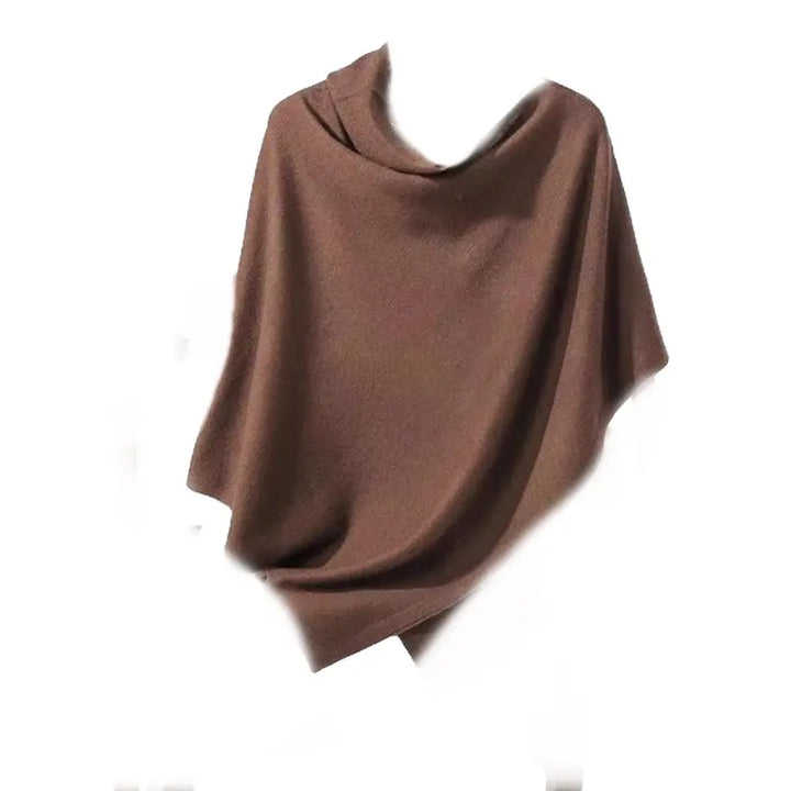 White Wool Chicago Topper- Brown