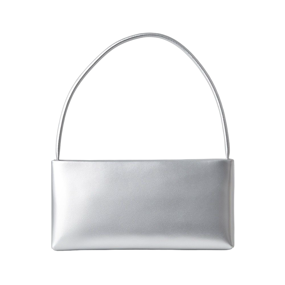 WS Josephine Cowhide Bag in Silver