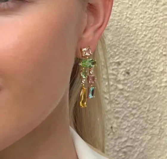 Fontaine Earrings - Multi