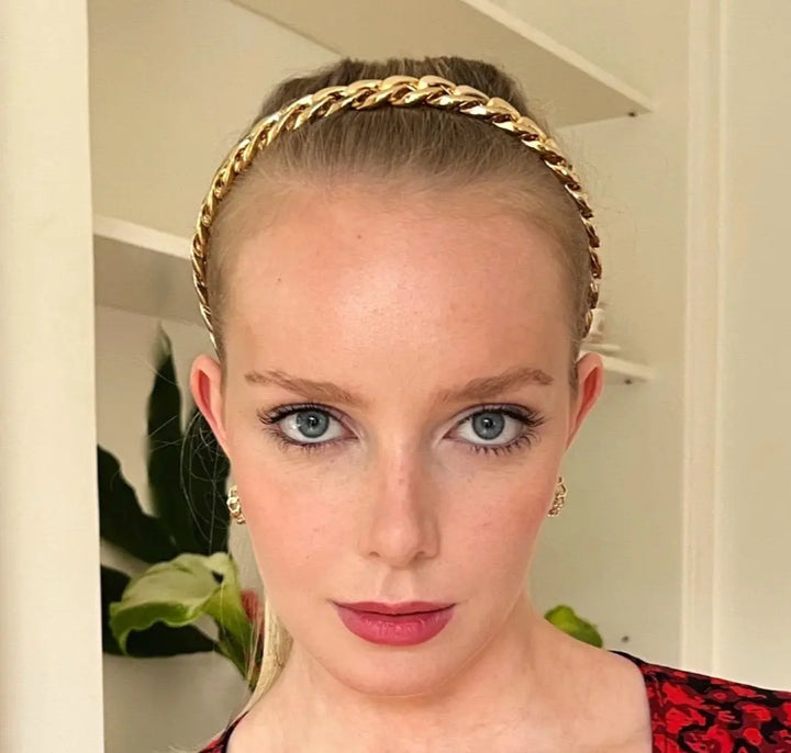 Headband - Gold Chain