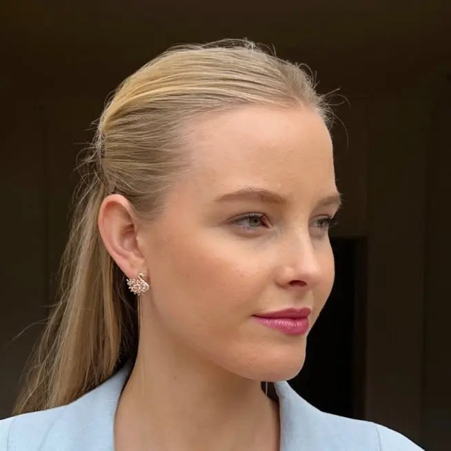 WS Cygnet Earrings  – Pink