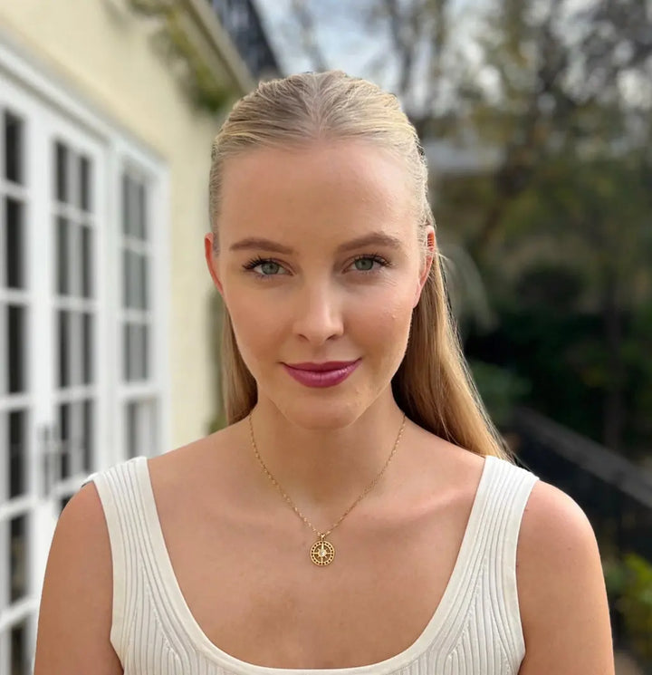Astra Compass Necklace