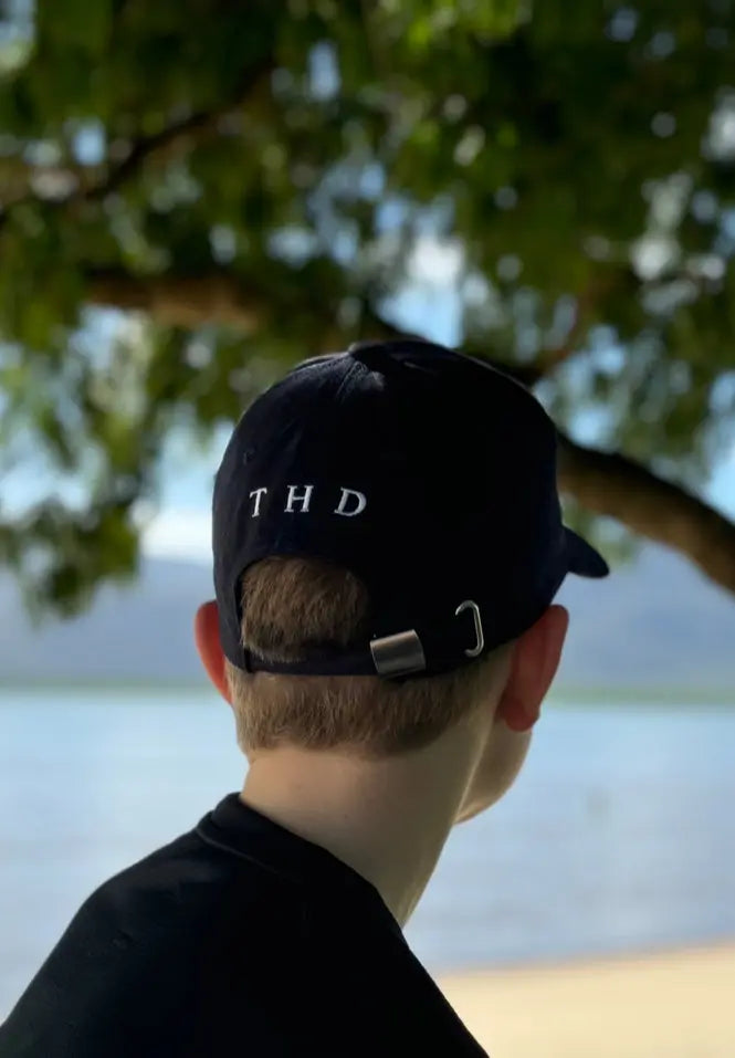 Hats - Unisex Logo Cotton cap Navy